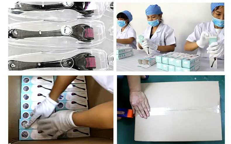 what's the steps of customzing derma rollers